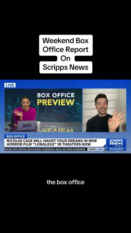 Was a pleasure joining @Scripps News this morning to break down the weekend #boxoffice … #entertainmentnews #film #movies #channingtatum #scarlettjohansson #horrormovies #insideout 