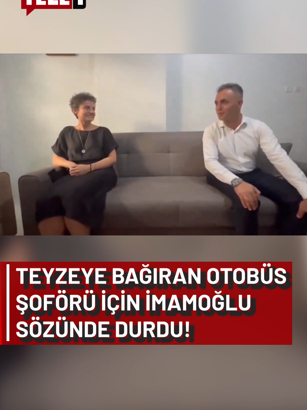 Ekrem İmamoğlu, Eyüpsultan ziyaretinde otobüs şoförünü şikayet eden teyzeyi dinleyip 'sorunu çözeceğim' demişti. Bugün, teyzeye bağıran otobüs şoförü evine giderek özür diledi ve aileye çiçek ile çikolata verdi.