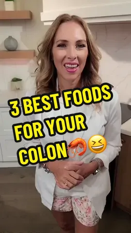 3 BEST Foods For Your Colon🦐😆 In this video, Dr. Janine shares the 3 best foods for your colon - chitin, butter, and psyllium seed husk. Improve your digestive health with these superfoods!  #colon #food #shrimpshell #nutrition
