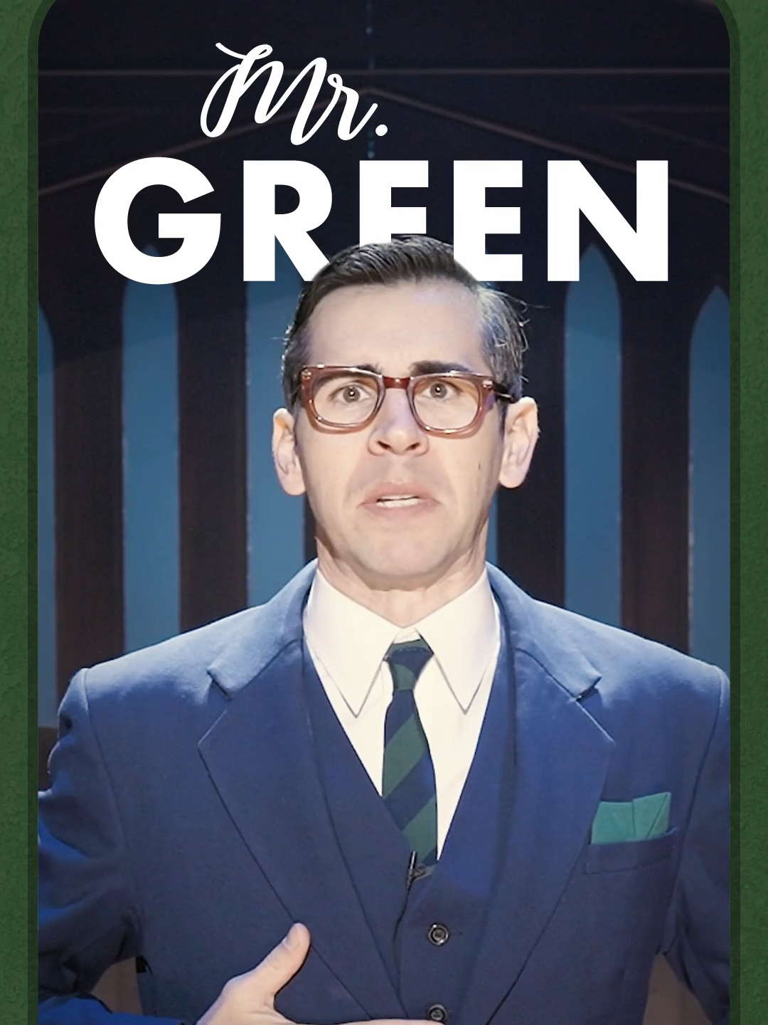 Mr. Green may be accident prone but his being at the center of our case is NO accident! #whodunit