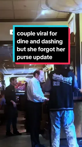 dine and dasher viral after she forgot her purse ends up paying their bill  #restaurant #food #funny #woman #couple #florida #longhorn #steakhouse #foryou   📷 cr @Momx3 