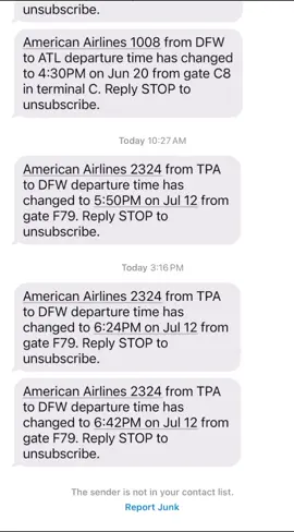 All of my @American Airlines delays this year. Theyre killin me 😂