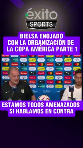 En Conferencia de Prensa Marcelo Bielsa no tuvo ningun filtro se fue con todo en contra de la organización de la Copa América y el país anfitrión. #exitosportsbolivia #bolivia🇧🇴 #lapaz_bolivia🇧🇴 #copaamerica2024 #radioexitobolivia #marcelobielsa #uruguay 