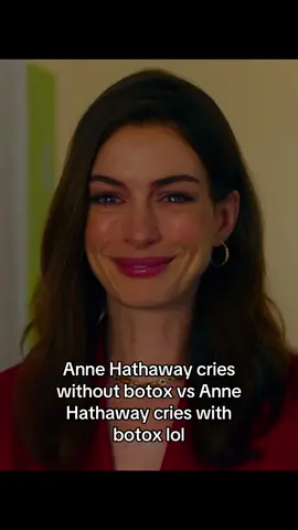 #annehathaway #cryingscene #botox #facialexpressions 