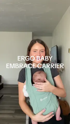 Am i putting this on right?? 😅 looove how comfy & soft it is though! #ergobabyembrace #ergobaby #babycarrier @Ergobaby #target #coupons #targetbaby #targetdeals 