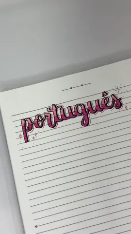 Ideia de titulo rosa #foryou #lettering #titulo #caligrafia #letra #caderno #estudo #titulos #brushpen #brushlettering 