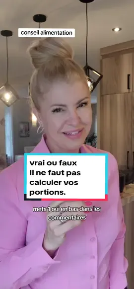 vrai ou faux, il ne pas calculer les portions dans ton alimentation! je vois beaucoup de gens ici sur TikTok qui disent qu'il ne faut pas calculer les portions des aliments que nous consommons. Dans cette vidéo je vous explique pourquoi il est important de faire l'inventaire de ce que vous mettez dans votre assiette. #femme #alimentation #nutrition #portioncontrol #gestiondepoids #weightloss #pertedepoids 