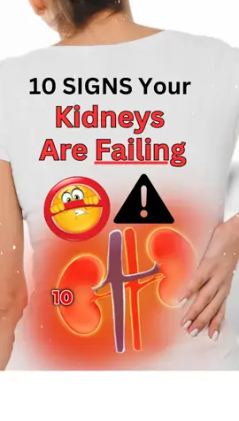 10 signs your kidneys are failing.  #fyp #foryou #foryouviral #kidney #health #wellbeing #gym #cramps #symptoms #LearnOnTikTok #farmasi #bigpharmacy #alpropharmacy 
