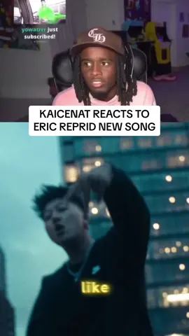 kaicenat reacts to eric reprid new song like a g6 😭#ericreprid#ericrepridlikeag6 #rap #likeag6 #kaicenat 