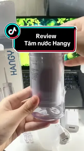 Review tăm nước nhà Hangy siêu nhỏ gọn #review #xuhuong #tamnuochangyhm23 #fyp 
