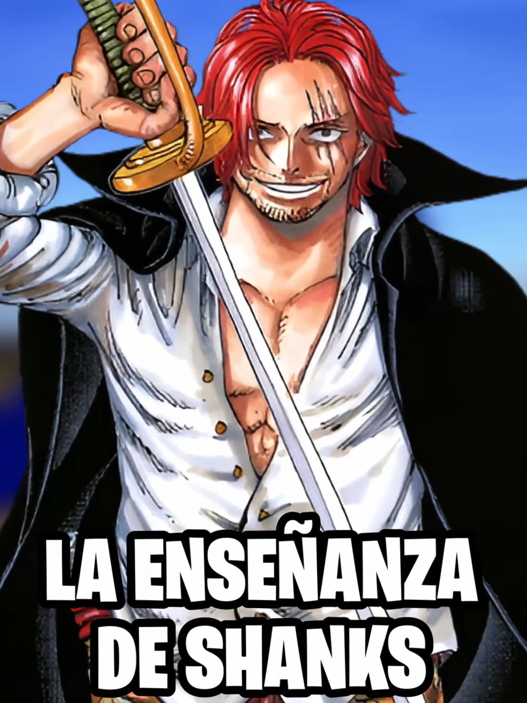 ¡SHANKS y su APOYO hacia LUFFY durante MARINEFORD! #OnePiece #Luffy #Anime