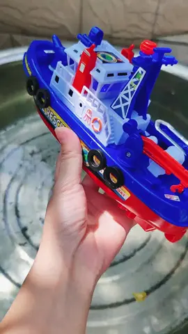 Electric Fireboat Toy with Water Spray & Lights Effect, Ideal Marine Rescue Ship for Kids! 🚤💦 #FirefightingToy #WaterJetBoat #ToyWithSoundsLights #TIKTOK #boattoy #kidfortoy 