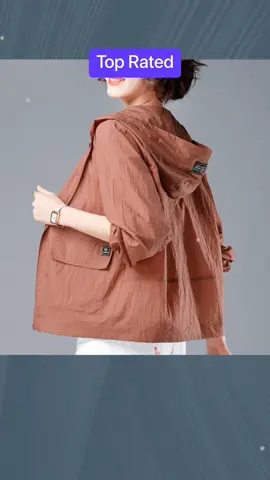 Sun Protection Hoodie Jackets for Women #fashion #fyp #fypシ #outfit #plain #sun #protection #lightweight #longsleeve #hoodie #hoodies #jacket #jackets #forwomen #forladies #forgirls 