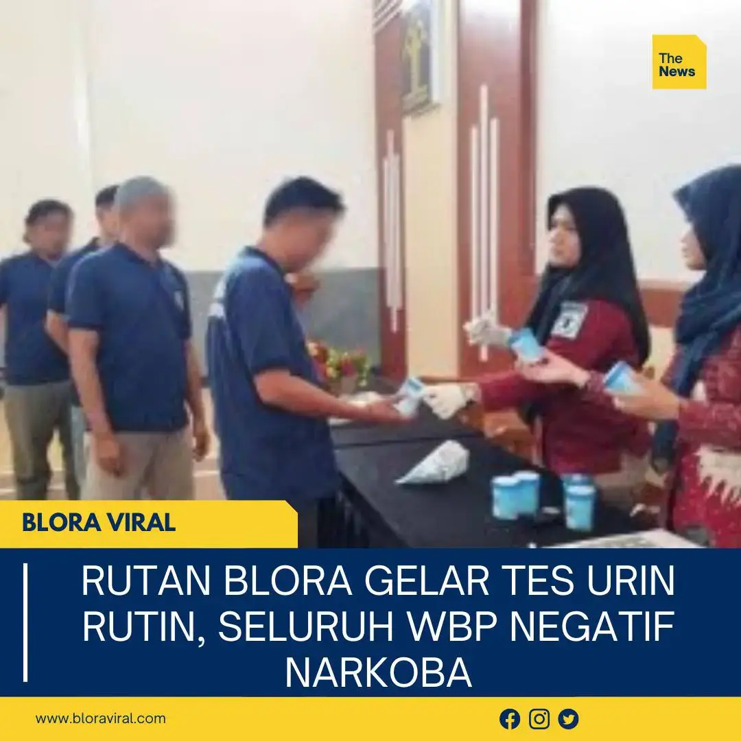 Rutan Blora Gelar Tes Urin Rutin, Seluruh WBP Negatif Narkoba https://www.kompasiana.com/jarvisdaily5111/669202cec925c43bcf3c5f72/rutan-blora-gelar-tes-urin-rutin-seluruh-wbp-negatif-narkoba #rutanblora #blora #tesnarkoba #rutan#tesurin #bloramustika #bloraupdates #bloraviral #blora24jam #fyp #fypシ #fypシ゚viral 