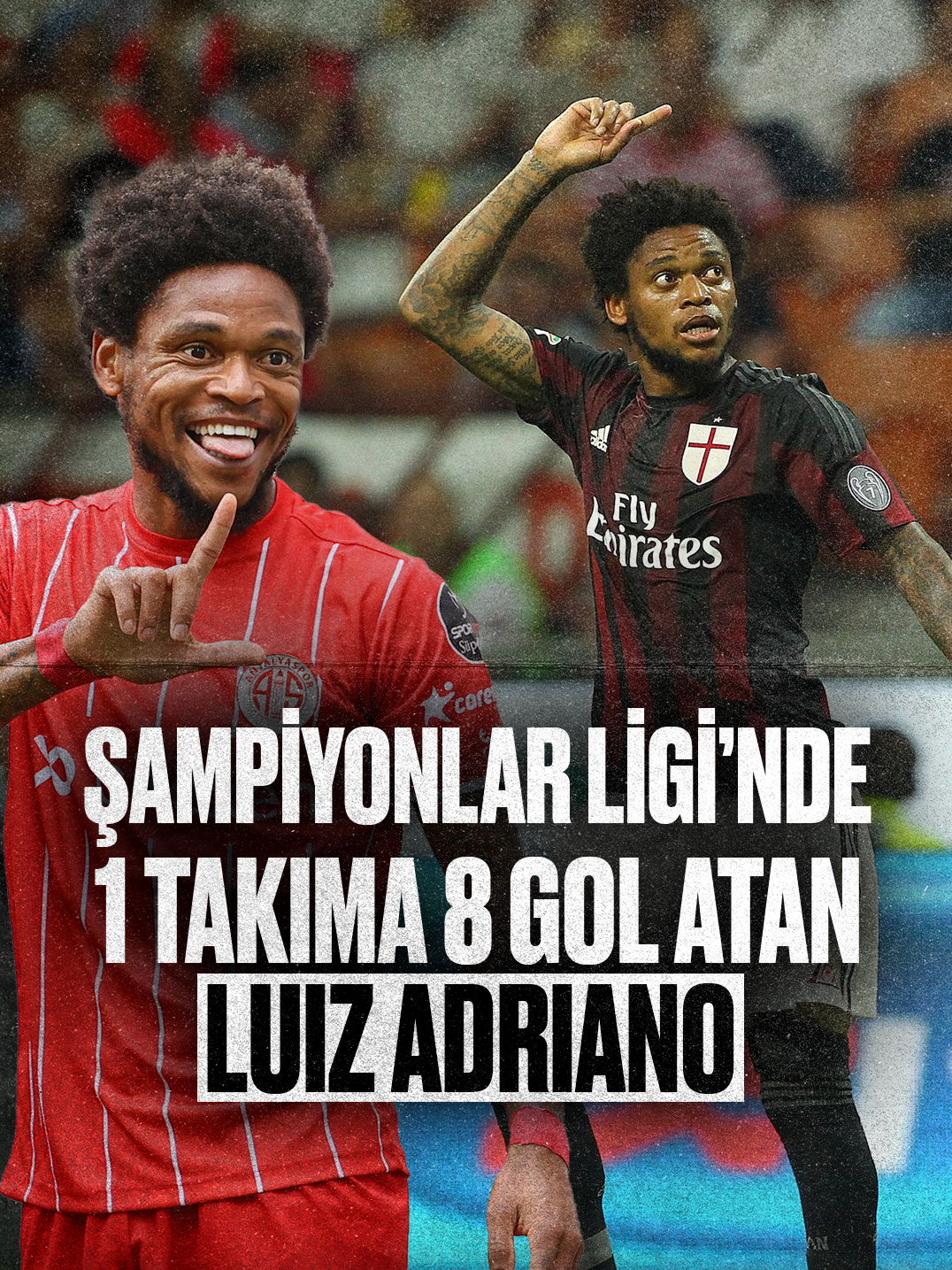 🔥 Şampiyonlar Ligi’nde bir takıma 8 gol atan: Luiz Adriano. #gdhspor #luizadriano #shakhtardonetsk #nurişahin #süperlig