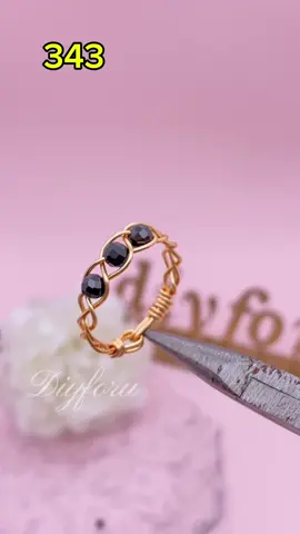 Go to my materials shop type 343 to get same materials #handmade #jewellery #handmadejewelry #ring #wirewrap#DIY #diygifts