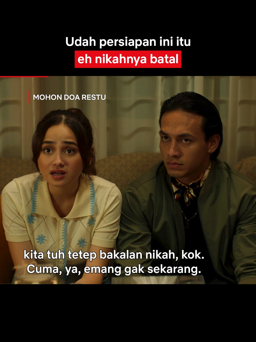 Anaknya belom siap nikah kok dipaksa 🫠 #Netflix #MohonDoaRestu #CutMini #SarahSechan #JefriNichol #SyifaHadju #FilmIndonesia