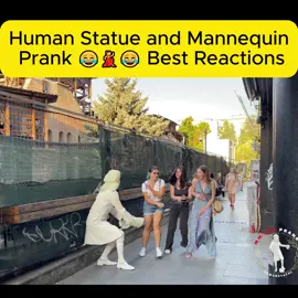 Human Statue and Mannequin Prank 😂💃😂 Best Reaction #streettrolls #funny #fyp #foryou #viral #trend #trending 