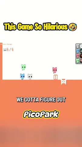 This Game So Hilarious🤣 #picopark #gameplay #vanossgaming #teamworks #funnygame #smii7y #gameplay #fyp