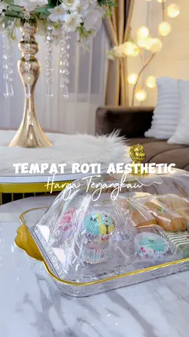 Cari tempat roti yang estetik , tapi harga terjangkau 😍 Nih set nampan dan tutup untuk tempat roti , berbahan plastik tebal ada pilihan ukuran . jangan sampai kehabisan lagi yaa. #tempatroti  #racuntiktokshop 