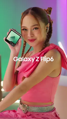 I’m unfolding a new era on stage with the #GalaxyZFlip6  Dancing and singing has always been a part of me, but now I’m ready to delve into acting. With the #GalaxyZFlip6 in hand, I'm stepping into a brand new era as it helps me express myself easily and empowers me to capture every moment and every emotion with unparalleled precision all thanks to the #GalaxyAI powered Slow-mo feature. Here's to pushing boundaries and redefining my passion!  Are you ready to #UnfoldYourNewEra? Pre-order the new Galaxy Z Series here: https://bit.ly/Pre-Order-AC 