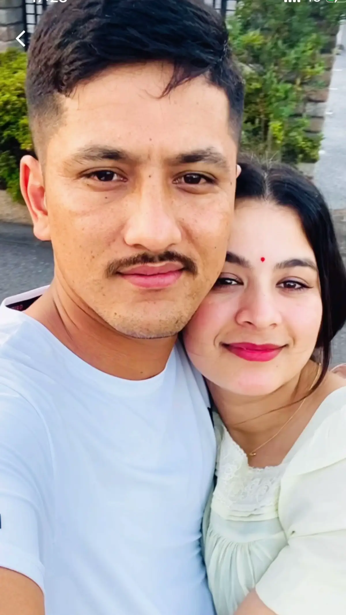 राख्दिए पुग्छ मुटुको माझ😊❤️🫂#longdistancerelationship #husbandwife #tiktoklover #keeepsupporting #tiktok #missyou @Sarthak Manisha 