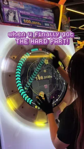 Impress your crush with this  *\(^o^)/*  proven & tested 😮‍💨 #maimaiでらっくす #音ゲー  #foryou #arcade #rhythmgame #maimai #arcadegame #vocaloid #musicgame #spinning #fypage 