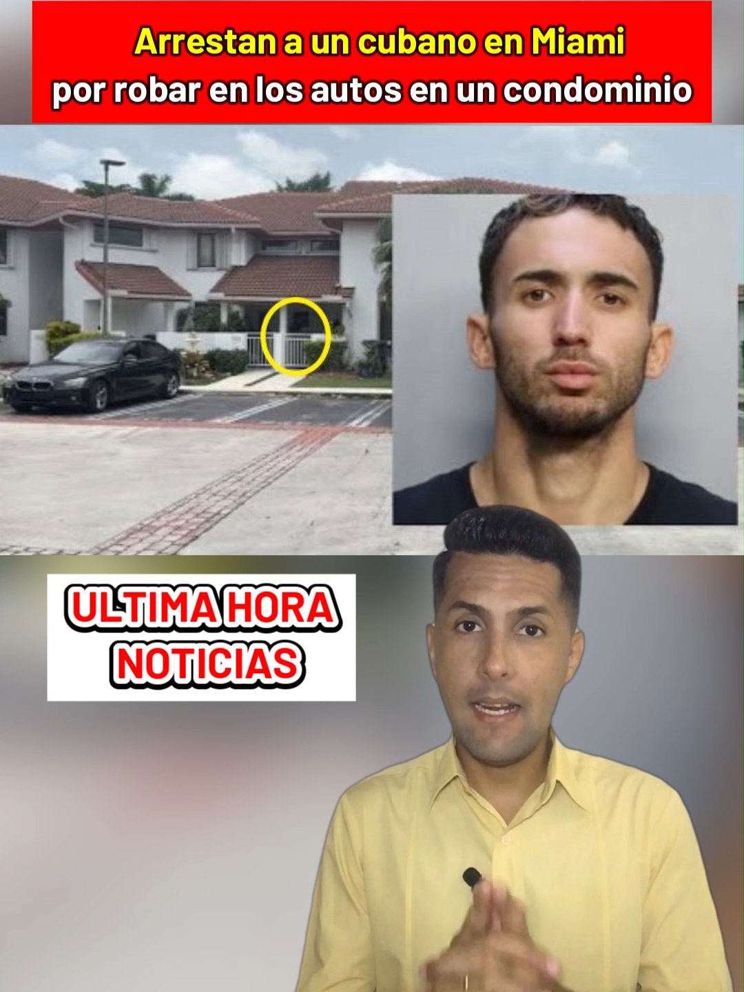 Cubano arrestado por robar dentro de los carros #cubanosenmiami #noticiastiktok #cubanosenhialeah #noticias #cubanos #cubanosporelmundo