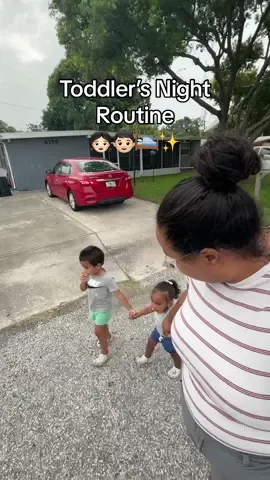 My toddlers have been on a roll, so Tiring them out is the Goal by the end of the night 😂  #toddlersoftiktok #nightroutine #toddlernightroutine #CapCut #routine #fyp #MomsofTikTok #momlife 