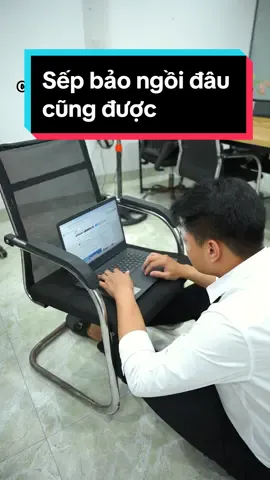 Là do sếp bảo 🤣😅#trunghuymarketing #trunghuygroup #vanphonggenz #viral #trunghuy 