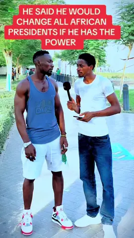 IF YOU HAVE THE POWER TO CHANGE ONE THING IN THE WORLD WHAT WOULD YOU CHANGE? #streetinterviews #africantiktok #president 