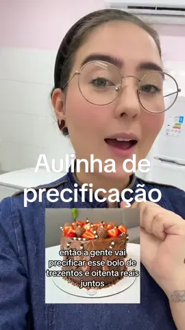 Respondendo a @Jessi  Bora precificar esse bolo juntinhos para vocês verem que as coisas não são como vocês pensam 😌 #confeitaria #bolo #doce 