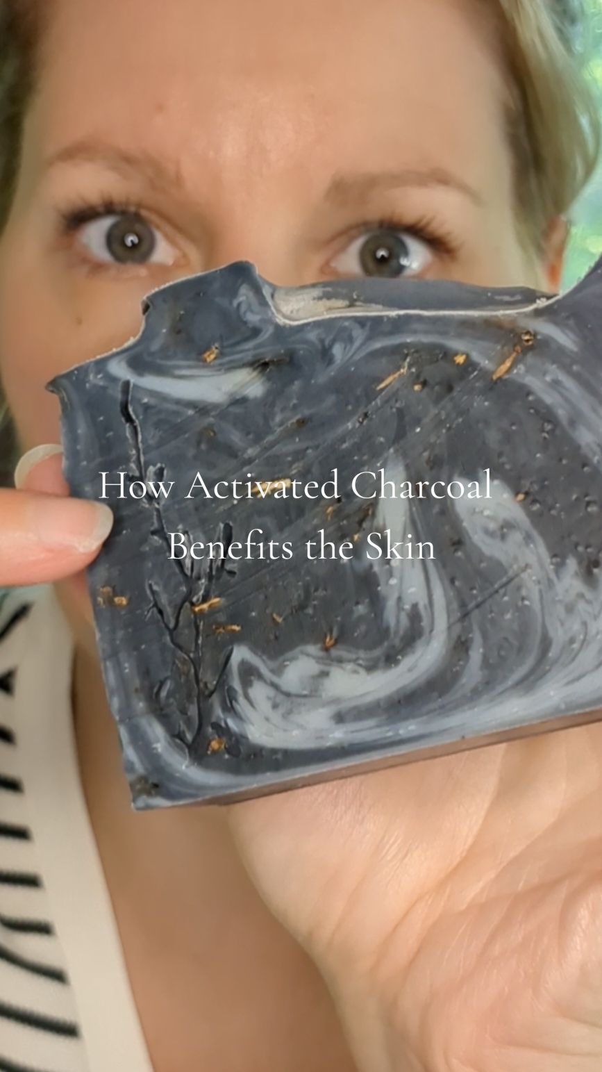 Midnight is one of my new favorite soaps and chocked full of skin loving properties. 🌚 Activated Charcoal, Lavender Buds, & Essential Oils of Frankincense & Anise. This bar smells like black licorice. Delicious. 😋 #activatedcharcoal #allnaturalsoap #allnaturalskincare #soap  All natural soap activated charcoal soap Best all natural soap How activated charcoal benefits your skin