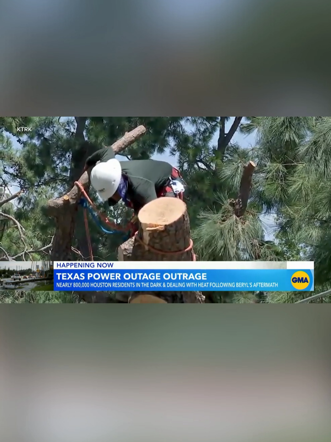 More than a million electrical customers in Houston remained without power amid sweltering weather and most won't have their power restored until the end of this weekend, a full week after Hurricane Beryl swept in and damaged the energy grid, officials said. Many Houston residents and elected leaders said they were losing their patience with the main utility company in the area, CenterPoint Energy, accusing the company of being slow in restoring electricity. CenterPoint Energy said Wednesday night that of the almost 2.3 million customers who lost power when Beryl came ashore early Monday as a Category 1 hurricane, about a million have had their power restored.