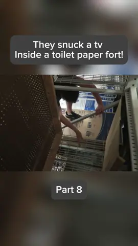 The playstation in the fort is crazy! #challenge #trending #viral #foryou #nostalgia #fyp #funny #toiletpaperfort #fort #morejstu #jstu 