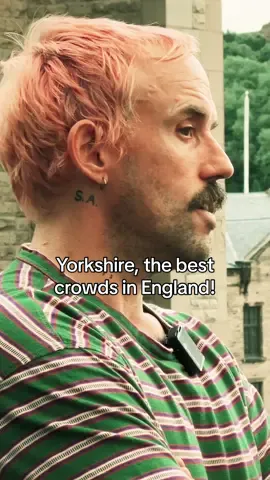 Straight from @I D L E S: “Yorkshire, the best crowds in England” 🙌 #Yorkshire #Idles #ThePieceHall #TKMaxxPresents #MusicVenue 