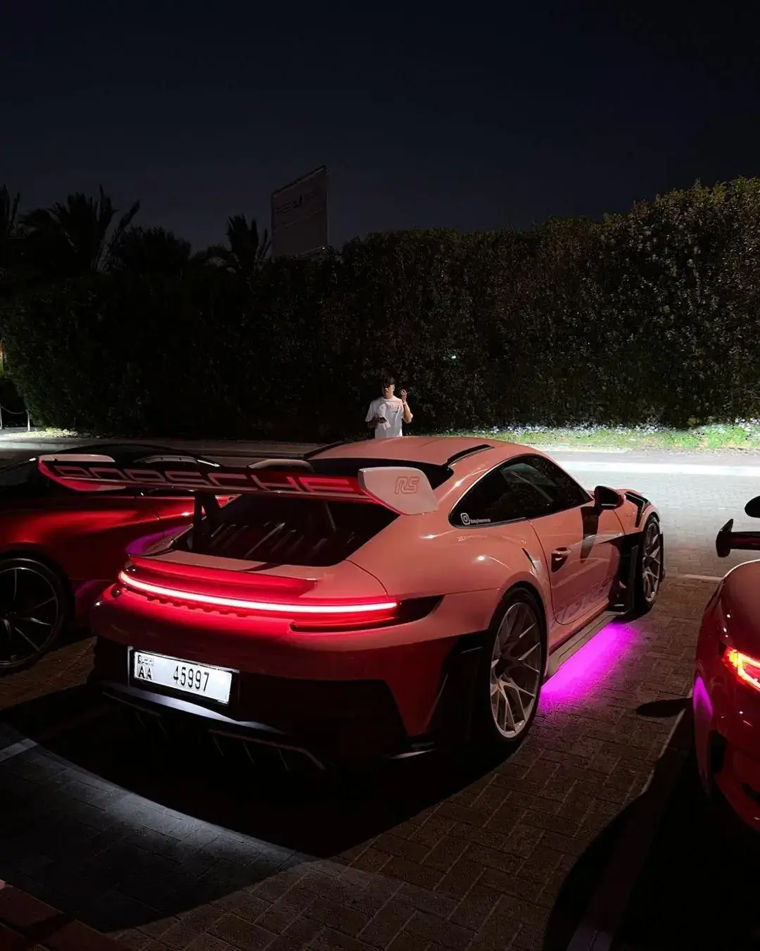 Pink Porsche GT3 RS💞 #porsche #gt3rs #992gt3 #fy #fyp #foryou #pourtoi #viral #zyxcba #cars #carsoftiktok #waggiesss  Cr: @Sameer 