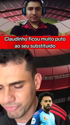 Claudinho não gostou ao ser substituído.#Claudinho #Flamengooficial #tiktokviral #futebol #viralizar 