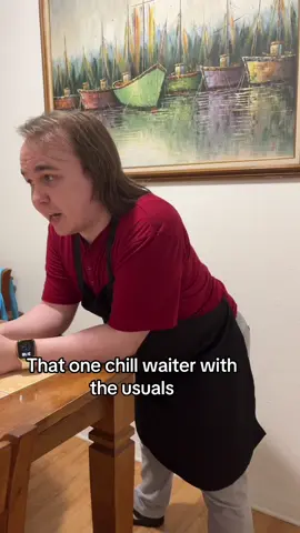 He knows his stuff. #fyp #comedy #waiter #restaurant #skits 