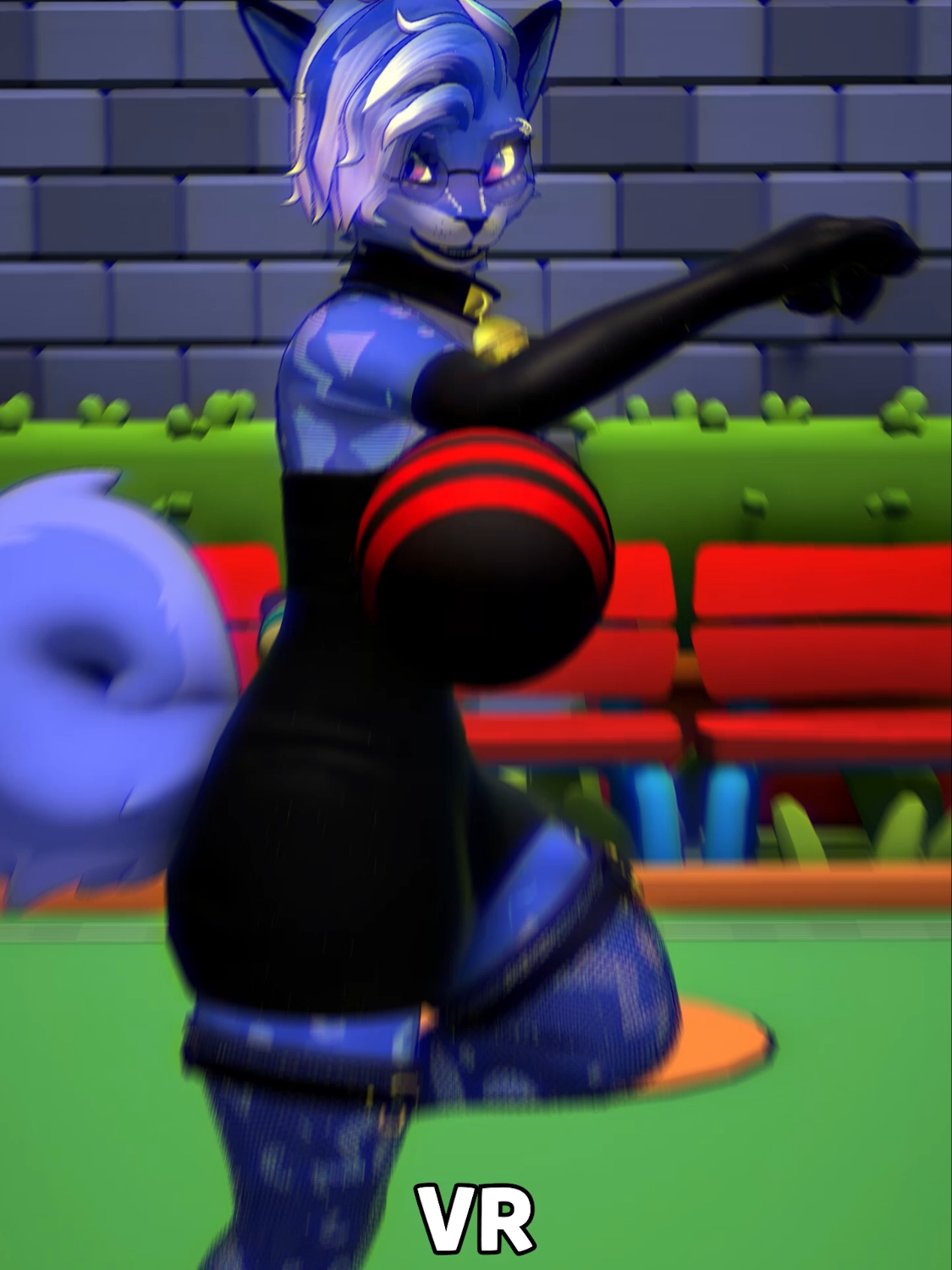 My 1st VRChat Game World! ~ #furry #vr #furryfandom #vtuberclips #gaming #streamer #vrchat