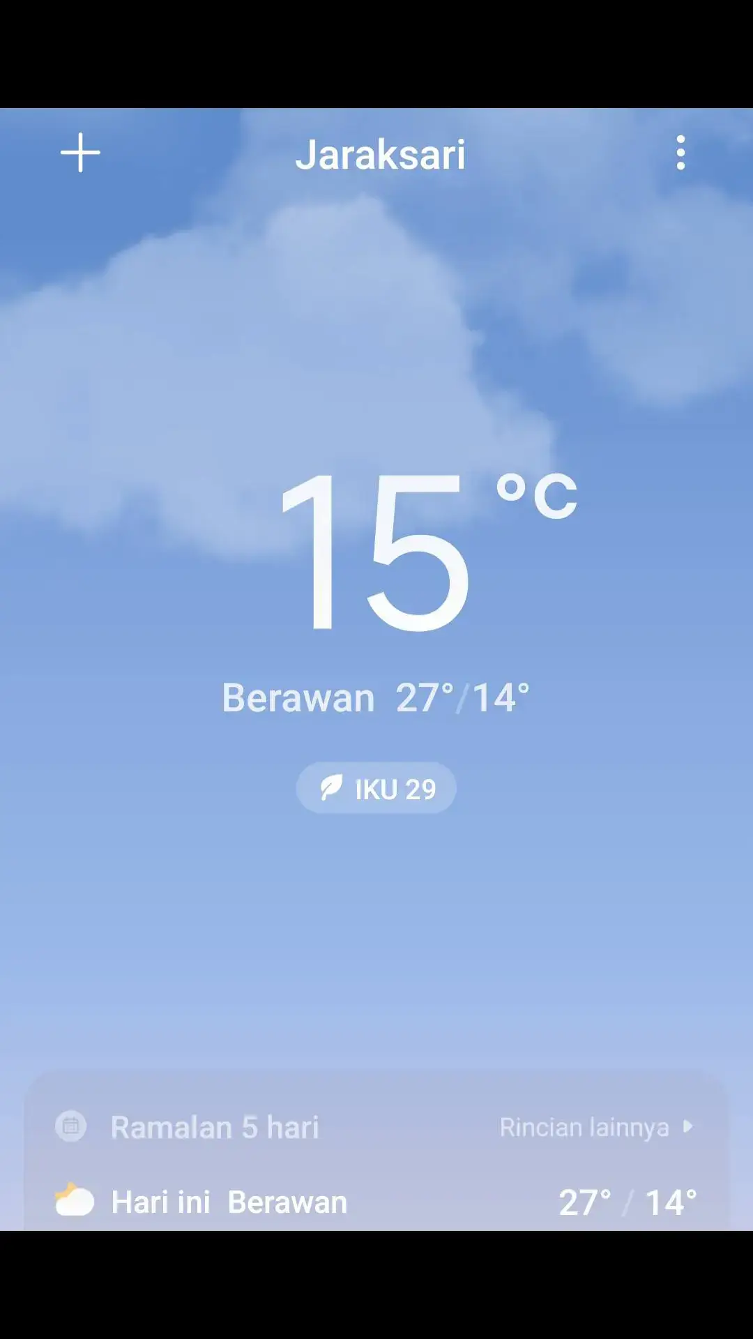 Wonosobo dingin banget 🥶🥶 Daerah kalian berapa derajat..?  .  #wonosobo #dingin 