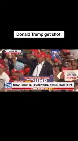 Full video of Donald Trump getting shot. #donaldtrump #trumpgettingshot #trump #usa #viral #today #uselection #fyp #trump #breakingnews akingnews