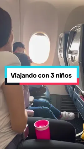 Viajando con 3 niños ✈️ #chabelitaymichael 