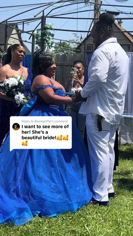 Replying to @BlackgirlTai Follow Her @The Boogi Blu Show #wedding #weddingtiktok 