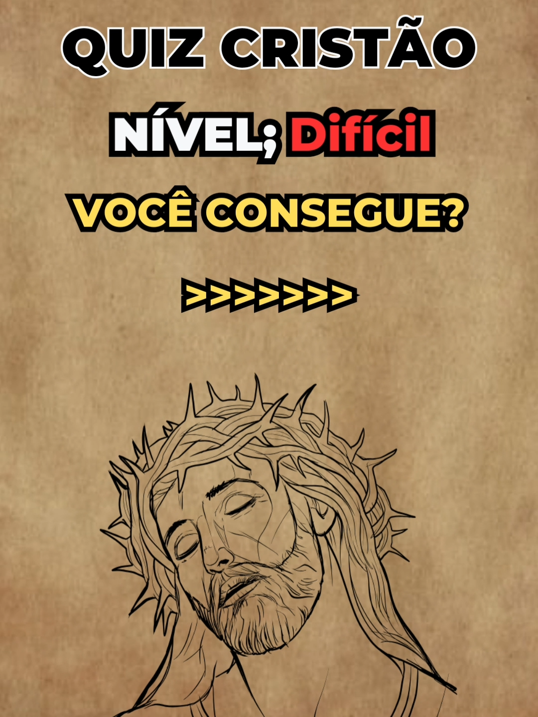 QUIZ CRISTÂO✝️Você consegue? (Nível: Difícil) #quiz #cristão #cristianismo #evangelho