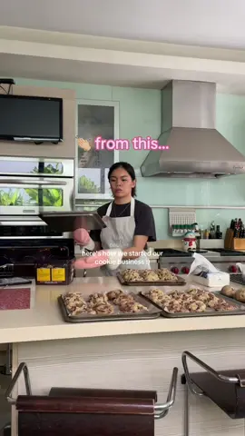 here’s the story of how I started my cookie business 🥹🍼 tb to when we used to be a growing home business!! 🍪  #thekindcookieph #cookiesph #SmallBusiness #growth #cookies 