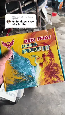 Trả lời @Hoàng Nguyên nhông sên đĩa thái lan 10 ly đi cực êm và bền cho ae