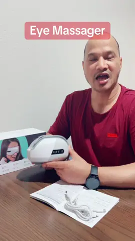 #vitcoco #eyemassager #electricmassager # vibration massage, automatic timing, air pressure, hot compress, foldable, bluetooth connectivity