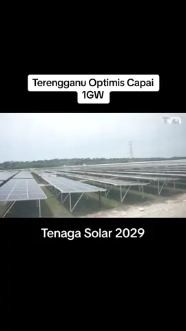 Kerajaan Terengganu menyasarkan penghasilan sumber tenaga solar sebanyak satu gigawatt (GW) dalam tempoh lima tahun akan datang. #TVDarulIman #TRDI #UPDI #TerengganuMajuBerkatSejahtera #TeguhPertahan #indahnyahidupbersyariat Youtube : https://youtu.be/nelJ_wRooyo Facebook :  https://www.facebook.com/share/v/YkrE8FPcjdR6pKwS/
