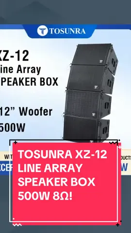 TOSUNRA XZ-12 LINE ARRAY SPEAKER BOX 500W 8Ω! #tiktokfinds #tiktokfindsph #BestOfTikTokfindsPH 